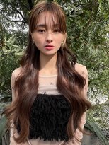 エイミー(Aimee)&nbsp;Aimee 町田 おすすめ 波巻き×オリーブベージュ