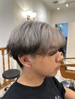 ヘアーサロン リアン 熊谷2号店(hair salon Rien) シルバー×ブラックエンドカラー