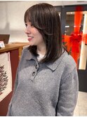 顔周りカット 髪質改善 アッシュカラー 透明感カラー レイヤー 