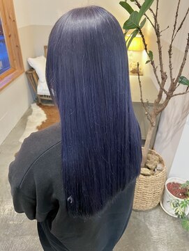 ヘアーデザインサロン スワッグ(Hair design salon SWAG) ネイビー