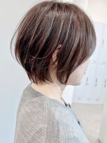 セイドット リー(Say. Ree)&nbsp;say.ショートボブひし形ショートダークレッドコーラルオレンジ