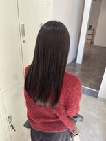 ソソ(soso.) ミディアムヘア/暗めカラー/グランマッシュ/木更津