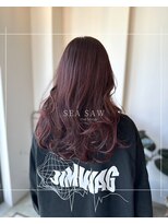 シーソー(SEA SAW)&nbsp;ボルドーピンク/ヘアカラー/イルミナカラー