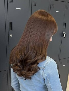 プロデュース 淵野辺店(Produce) ハイライトブリーチダブルカラーレイヤーカットくびれレイヤー