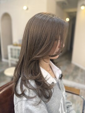 リノカヒリ(Lino kahili) ハイレイヤーミルクティーベージュ