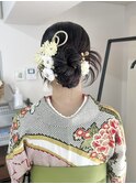 卒業式ヘアセット