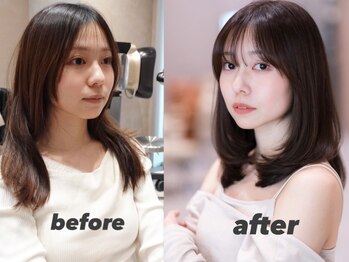 ガーデンヨコハマエスト(GARDEN YOKOHAMA est)の写真/お客様一人一人に合わせた前髪や顔周りのデザインで自分史上もっとも”自分らしい”スタイルに！［横浜］