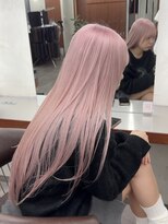ニコトウキョウ 新宿(nico TOKYO)&nbsp;ダブルカラーミルクティーピンクホワイトパープルハイトーン韓国