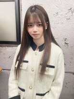 エン(en)&nbsp;ダークパープル/ナチュラルショート/ミルクブラウン/夏/松戸