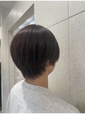 丸みショートボブ×髪質改善トリートメント