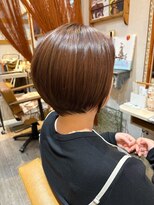 キャメル ヘアーデザイン(Camel hairdesign)&nbsp;丸みショート小顔カット似合わせカット透け感束感ボブ