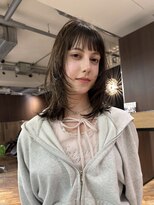 ダブ ダイカンヤマ(DaB DAIKANYAMA)&nbsp;くびれレイヤー透明感カラーオリーブ