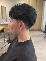 ガレージ 原宿 表参道(Garage) ニュアンスパーマメンズパーマメンズショートビジネスヘア原宿