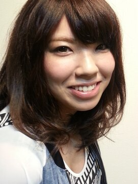 ヘアデザイン ループ(hair design LOOP) ツヤ感ウエーブ