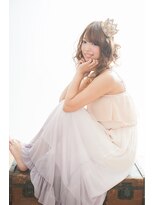 フェリシータ 緑地公園店(felicita) グラマラスなゆる巻き甘辛ウェービーハーフアップ