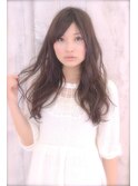 クラシカルデジタルパーマバレイヤージュロブ