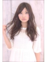 ロエナ(ROENA) クラシカルデジタルパーマバレイヤージュロブ