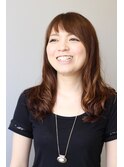 前髪短め やんわりパーマ