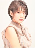 こなれショートボブ