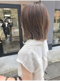 切りっぱなしボブ