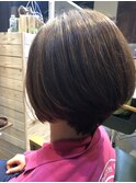 大人ショートボブ