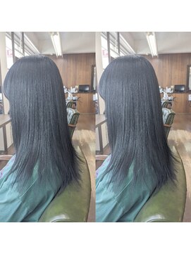 ヘアーサロン リバース(Hair Salon Rebirth) 【防府/Rebirth】ブルーブラック