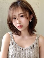 ブランチ(branch)&nbsp;【branch鬼塚】 ひし形シルエット、くびれヘア