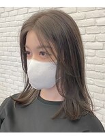 ディフィーノ 青山(DIFINO) 【DIFINO 青山】◆茶髪→大人アッシュ×透け感のある前髪へ