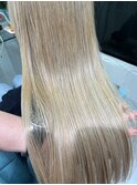 ３Dハイライト×ホワイティグレージュ