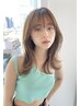 カット＋カラー＋Lトリートメント ￥14000/レイヤー/韓国ヘア/ハッシュカット