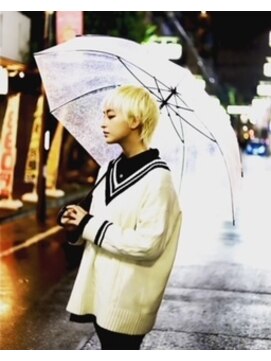 レッド(Red) ハイトーンショートウルフ