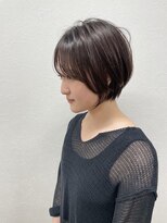 コワファーストナガサキシャンプーボーイ(COIFF1RST NAGASAKI SHAMPOO BOY)&nbsp;大人可愛い20代30代40代黒髪前下がりショートボブ丸みショート◎