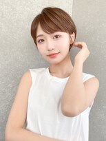 ロンド レグリーズ 立川(Lond leglise)&nbsp;ショート×顔周り×前髪×シルキーベージュ×グレージュカラー