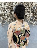 訪問着☆着付け＋ヘアセット