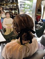 グリッツ (GLITZ) ローアップスタイル シニヨン お呼ばれヘア