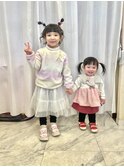 キッズカット×アレンジ