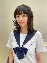 スニュウ(snuw)&nbsp;【snuw mina】レイヤーカット/透明感カラー/伏見/レイヤーパーマ