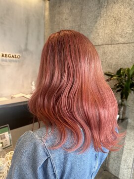 メルバイレガロ 水戸(mer by REGALO) サーモンピンクカラー