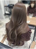 ☆ミルクティーブラウンカラー 10トーン明るめカラー☆