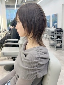 ダブルトーキョー シブヤ(W-TOKYO SHIBUYA) No Stylingでも可愛いミディアムウルフウルフカット ウルフ