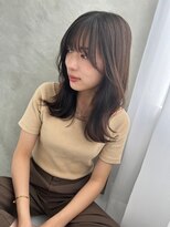 リス バイ ソヨン(Lis by SOYON)&nbsp;顔まわりカット　小顔サイドバング　後毛カット