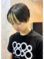 オム ブランシェ(HOMME BLANCHE’)&nbsp;【Natsuki】ブリーチ抜きっぱなしメンズデザインカラー