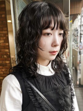 ボコカ(bococa) 【macana指名】レイヤーパーマウルフパーマミディアム登戸