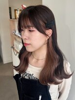 トムヘアーデザイン 楠葉店(TOM HAIR DESIGN)&nbsp;ピンクベージュ×インナー