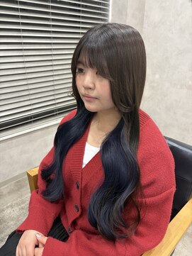 トゥルークリエイション 新越谷(True Creation) 黒髪カタログ/クラゲヘアー/オリーブグレー/新越谷