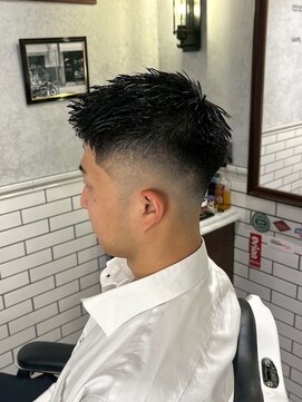 バーバーブロス 長堀店(BARBER BROS) 【BarBerBROS】フェードカット　バーバーヘア