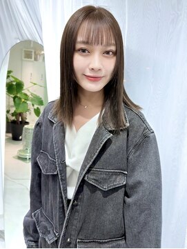 キキ(kiki) ラベンダーベージュ＊レイヤーカット