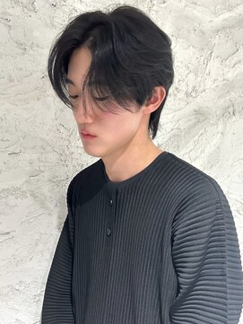 吉 船橋(kici) 韓国/センターパート/フェザーパーマ【RITSU】