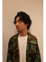 エー(A)&nbsp;ミディアムパーマスタイル