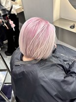 ソル ジングウマエ(SOL JINGUMAE)&nbsp;【後藤宗一朗】ピンク×ホワイト×ルーツカラー×髪質改善